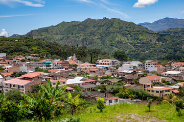 Fototapeta na wymiar View of Vilcabamba, Ecuador