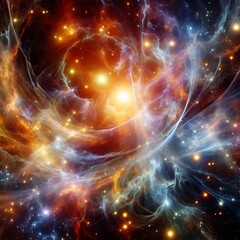 Fototapeta premium visualization of fractal realms