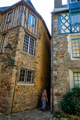 Le Mans historical center, Sarthe, France
