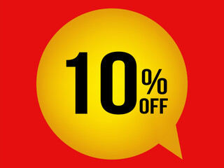 10 percent off discount