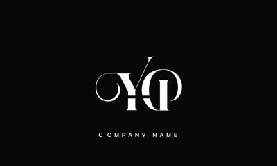YD, DY, Y, D Abstract Letters Logo Monogram