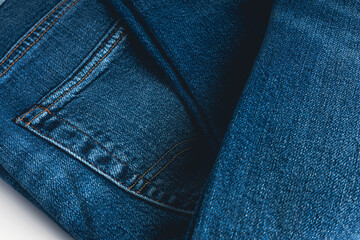 Naklejka premium Jeans background. Jeans texture. Denim jeans texture