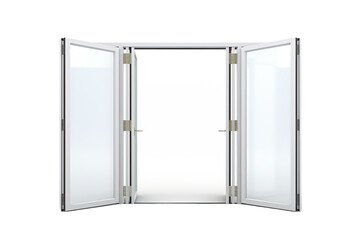 The Folding Door Solution Isolated On Transparent Background