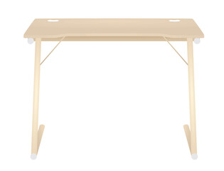 Office  computer table. vector illustration
