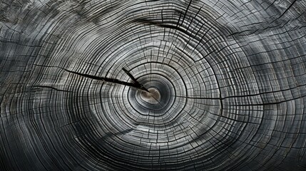 Obraz premium cross section of tree trunk