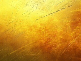 Vibrant yellow scratches on a horizontal backdrop with a rough, grungy texture.