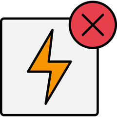 No Electricity Icon