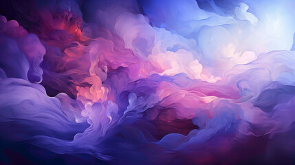 A mystic indigo abstract background, creating a sense of depth and cosmic beauty.