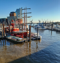 Elbphilharmonie and Port of Hamburg
