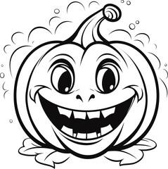 Halloween pumpkin vector image
