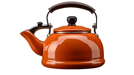 Kettle Image, Transparent Kitchen Appliance, PNG Format, No Background, Isolated Boiling Device, Hot Beverage Maker