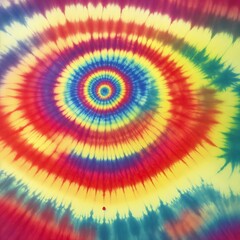 Naklejka premium Rainbow Tie Dye Colorful Watercolor background