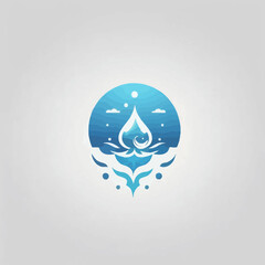 Water Logo Design EPS format Very Cool