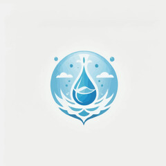 Water Logo Design EPS format Very Cool