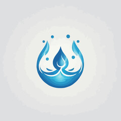 Water Logo Design EPS format Very Cool