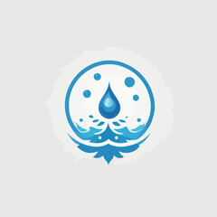 Water Logo Design EPS format Very Cool
