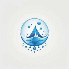Water Logo Design EPS format Very Cool