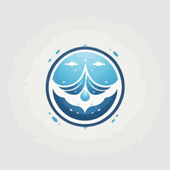 Water Logo Design EPS format Very Cool