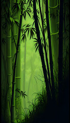 Bamboo Grove Background