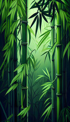 Bamboo Grove Background