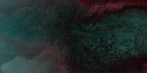 dark black green textured old grunge wall background smoke splashed artistic paint with the dark effect women power Mother days gift template surface neon moss, raw cracked abstract marble tiles use
