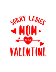 14th February happy valentine's day, valentines day typography t-shirt design