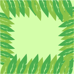 green leaves background