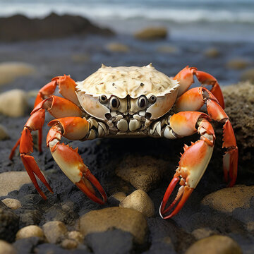 The Intricate World of Crabs ai generated