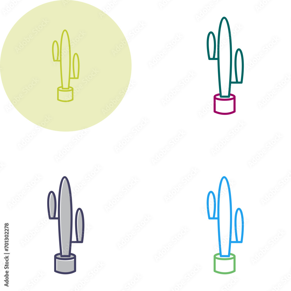 Canvas Prints cactus vector icon