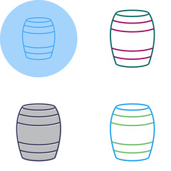 Barrel Vector Icon