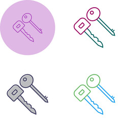 Keys Vector Icon