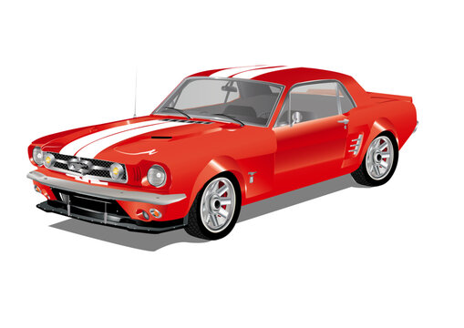 red sports car