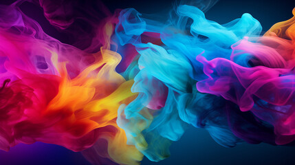 Abstract Colorful Vape Wallpaper Colorful Background Generative Ai