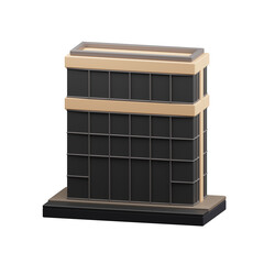 Office building 3d illustration