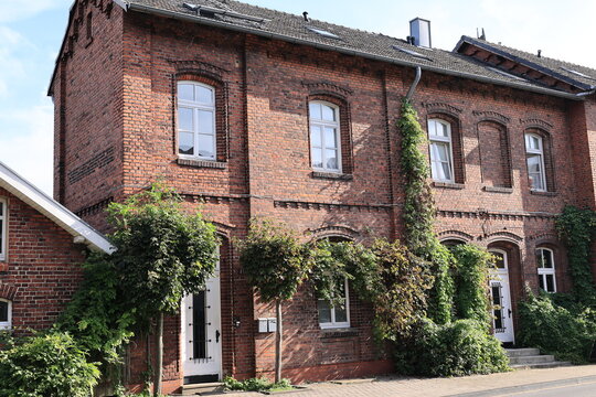 Blick in die Altstadt von Sendenhorst im M&uuml;nsterland