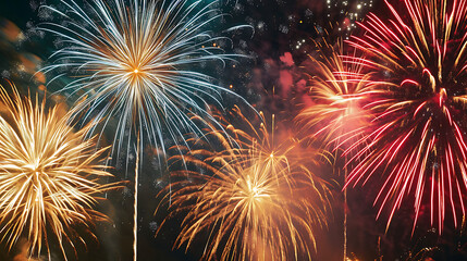 Fireworks party spectacle