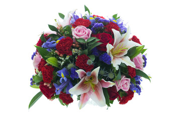 Beautiful flowers in a vase