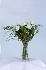 Beautiful flowers in a vase