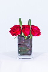 Beautiful flowers in a vase