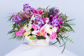 Beautiful flowers in a vase
