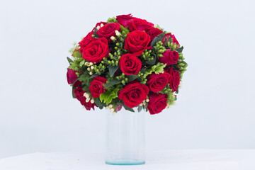 Beautiful flowers in a vase