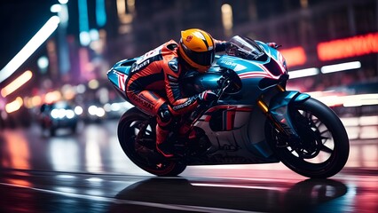 Racing to Triumph: The Artistry of Speed on Two Wheels





 - obrazy, fototapety, plakaty