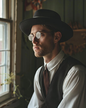 A nerd Amish Quaker 