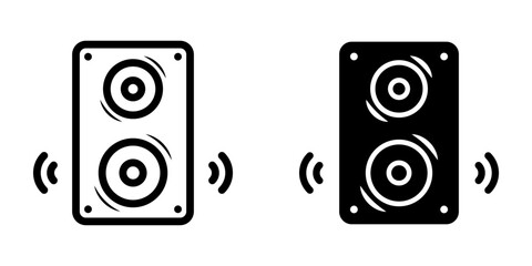 Speaker Icon. symbol for mobile concept and web design. vector illustration