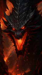 Dark Fantasy Dragon