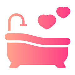 bath gradient icon