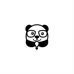 company logo with smart panda image