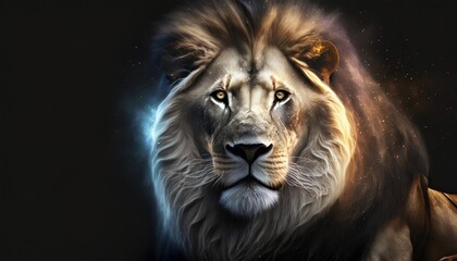 Naklejka premium ライオン