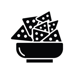 Snack icon vector on trendy design