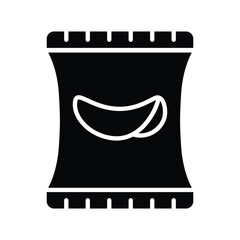 Snack icon vector on trendy design